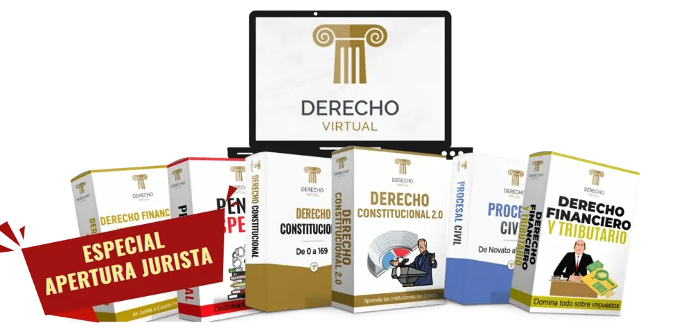 Todo lo que incluye el curso de Derecho Virtual