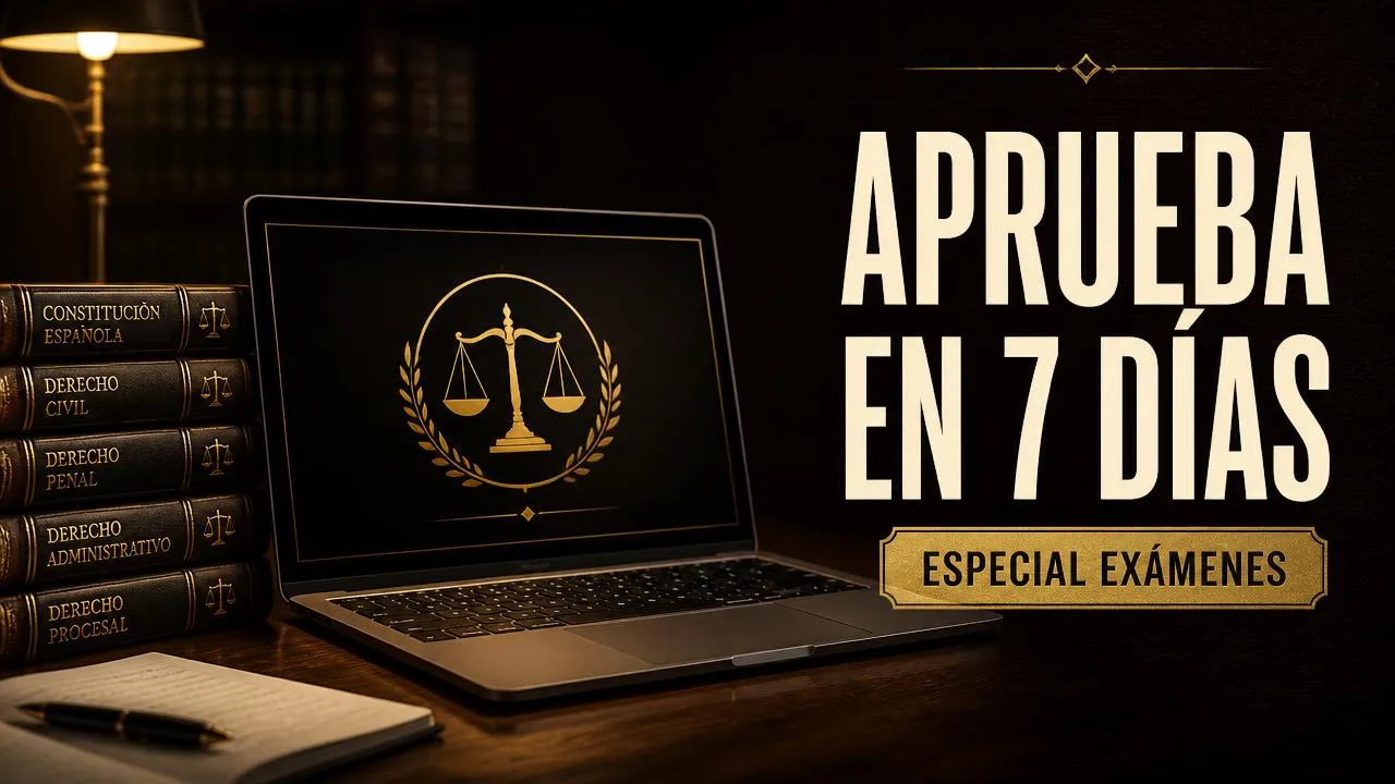 Vídeo de presentación Derecho Virtual — Aprueba en 7 días