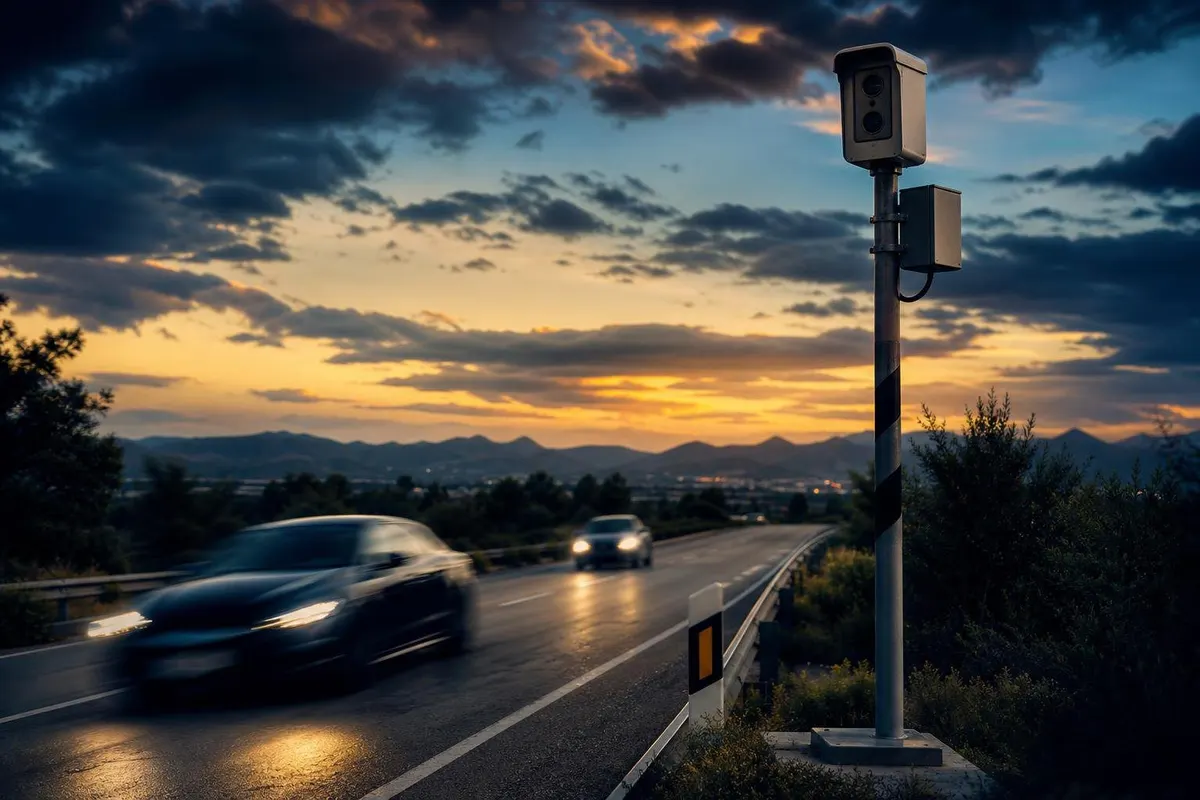 Radar de tráfico en carretera y el margen de error del cinemómetro