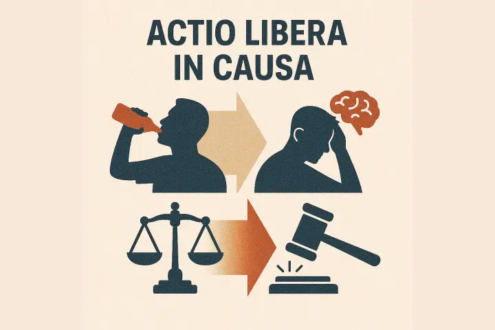 Actio Libera in Causa: Qué es, Tipos y Casos Reales Explicados