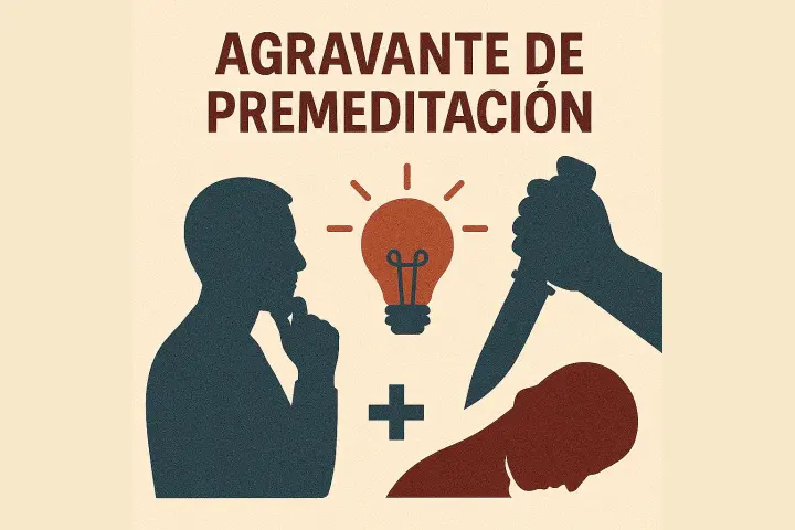 Agravante de premeditación: qué es, cuándo se aplica y diferencias con alevosía