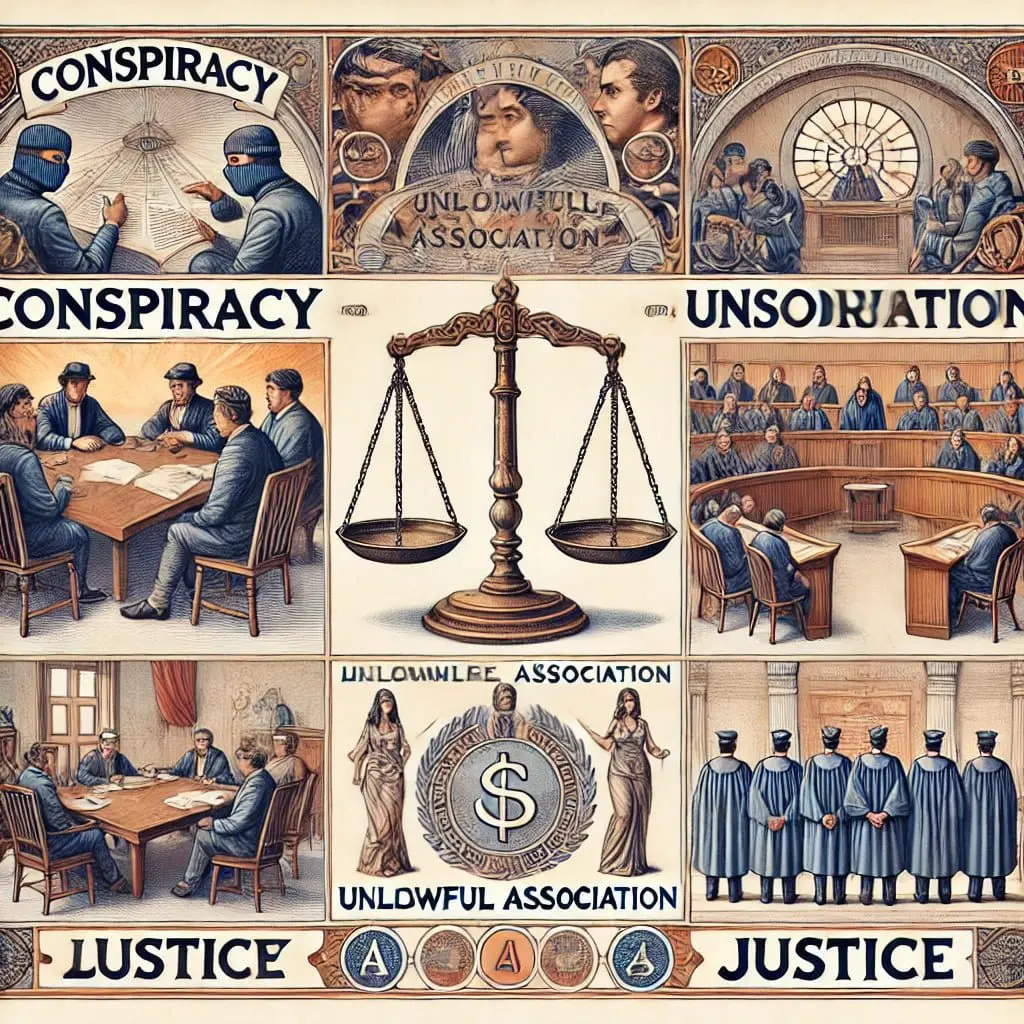 Conspiración vs. Asociación Ilícita: 3 Diferencias Clave que Debes Conocer