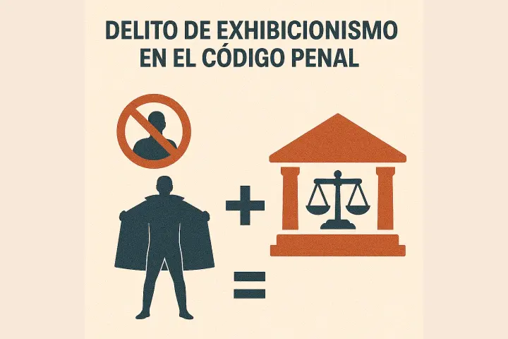 Delito de exhibicionismo en el Código Penal: requisitos, penas y ejemplos