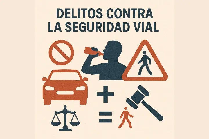 Delitos contra la seguridad vial: artículos, penas y ejemplos clave