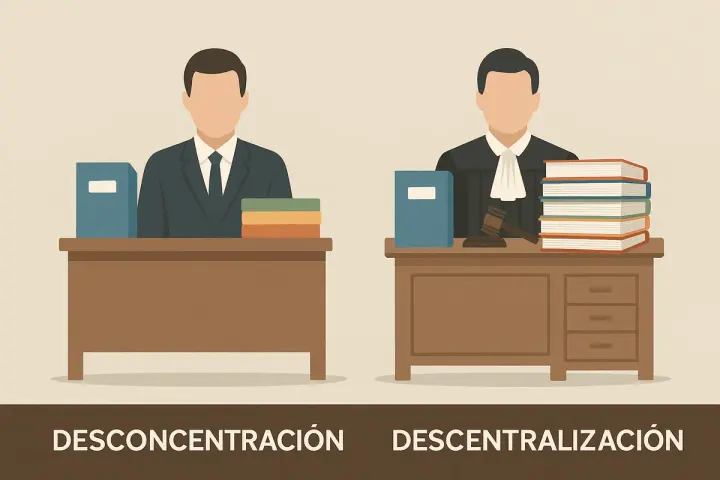 Descentralización y Desconcentración en la Administración Pública