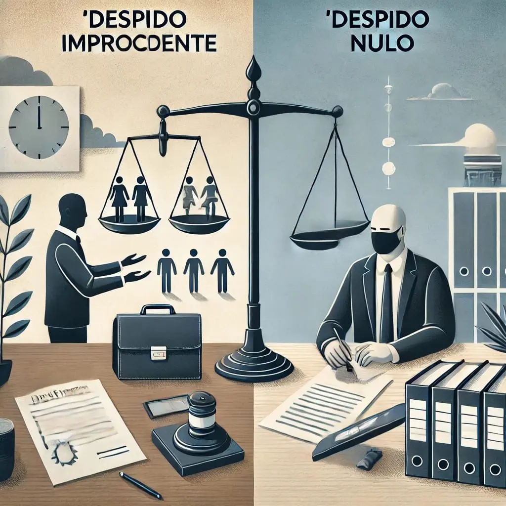Diferencia entre Despido Improcedente y Nulo: Guía Completa