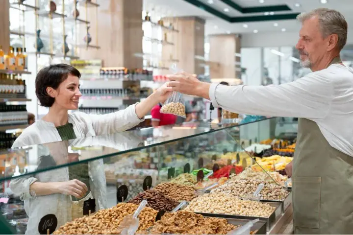 comercio por una persona casada