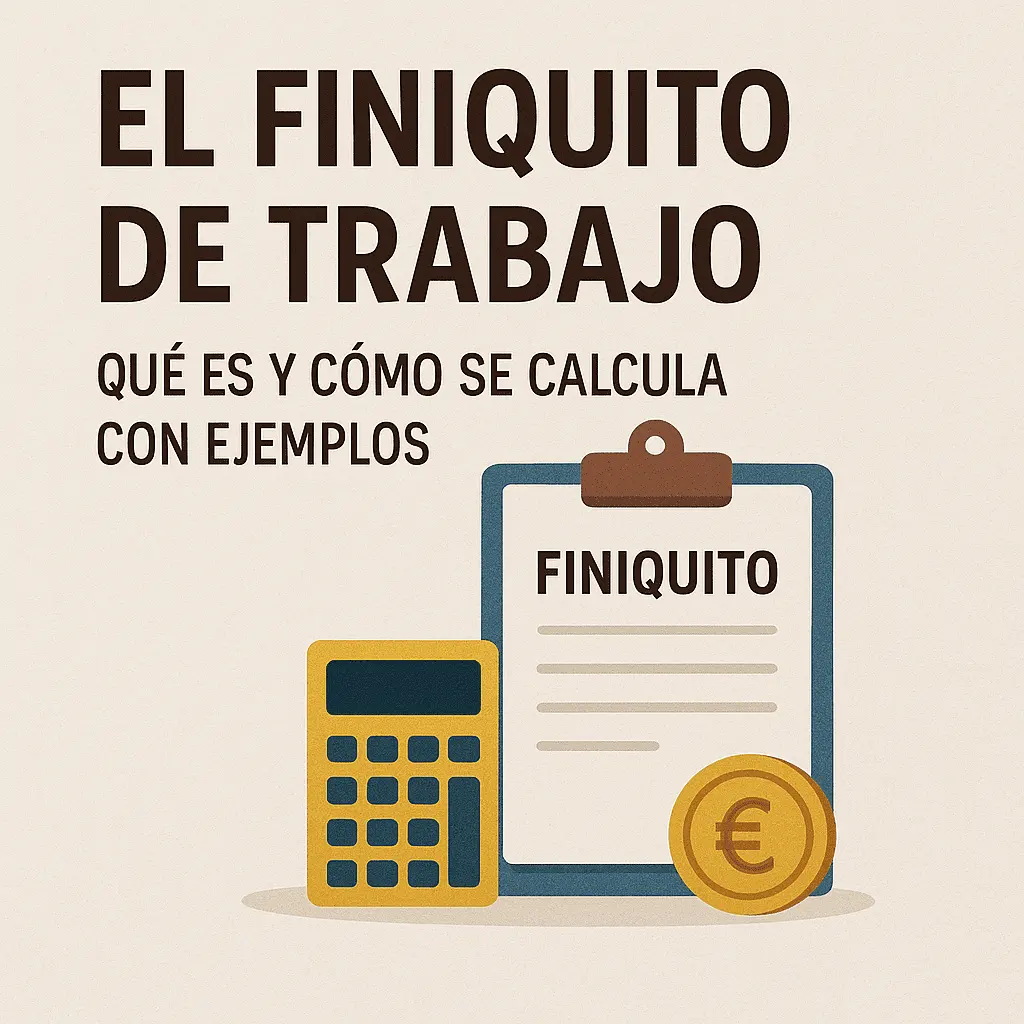 El Finiquito de Trabajo: Que es y cómo se calcula con ejemplos