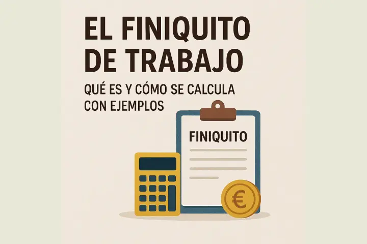 El Finiquito de Trabajo: Que es y cómo se calcula con ejemplos