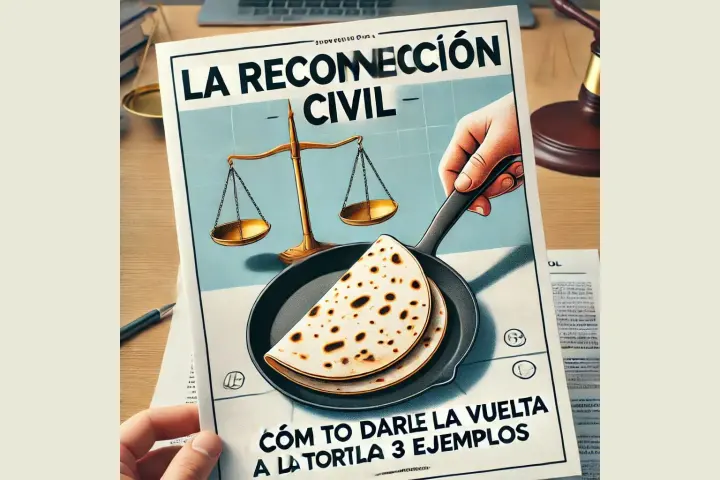 La reconvención civil: Como darle la vuelta a la tortilla con 3 ejemplos