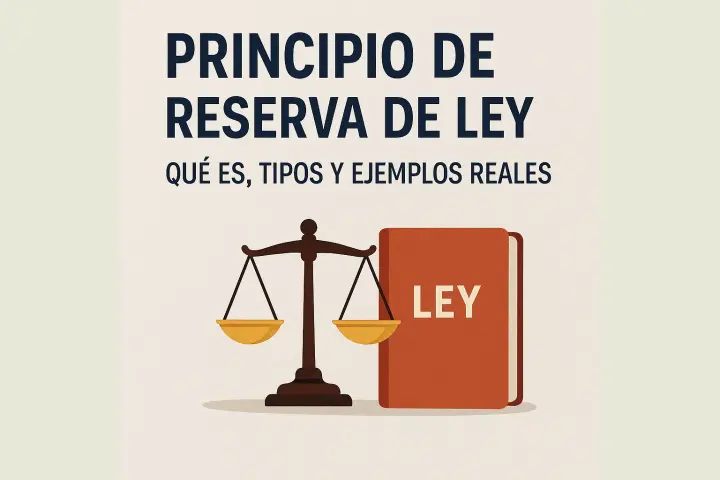 Principio de Reserva de Ley: Qué es, Tipos y Ejemplos Reales