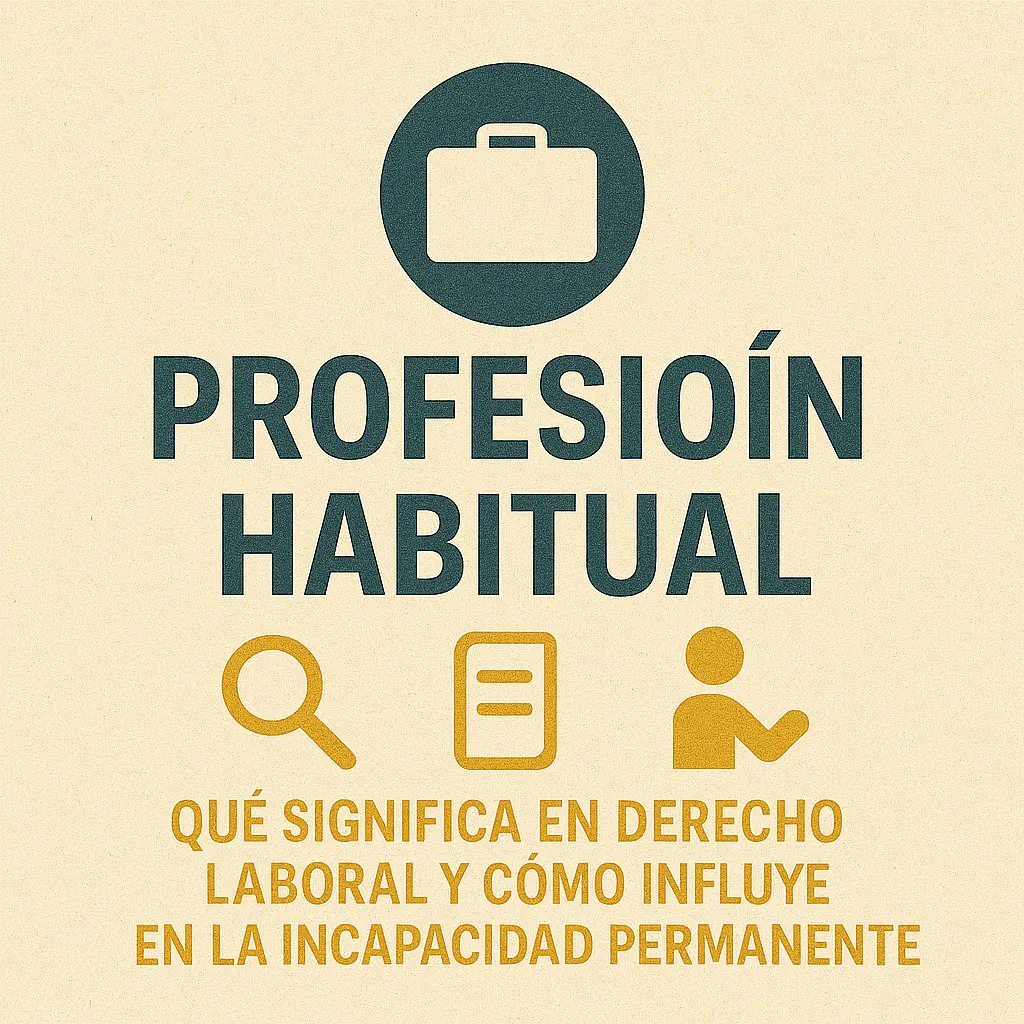 Profesión Habitual en Derecho Laboral: Qué Es y Cómo Afecta a la Incapacidad Permanente
