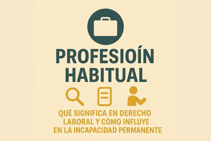 Profesión Habitual en Derecho Laboral: Qué Es y Cómo Afecta a la Incapacidad Permanente