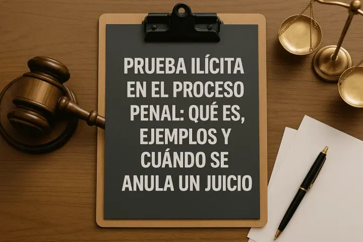Prueba Ilícita en el Proceso Penal: Qué es, Ejemplos y Cuándo se Anula un Juicio