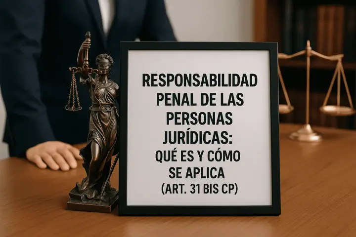 Responsabilidad Penal de las Personas Jurídicas: Qué es y Cómo se Aplica (Art. 31 bis CP)