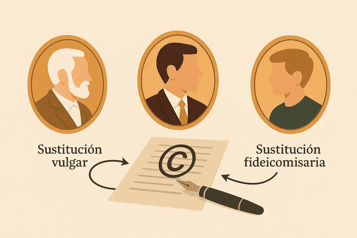 Sustituciones Hereditarias: Clases, Ejemplos y Combinación