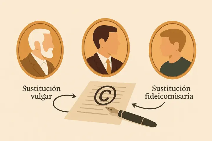 Sustituciones Hereditarias: Clases, Ejemplos y Combinación