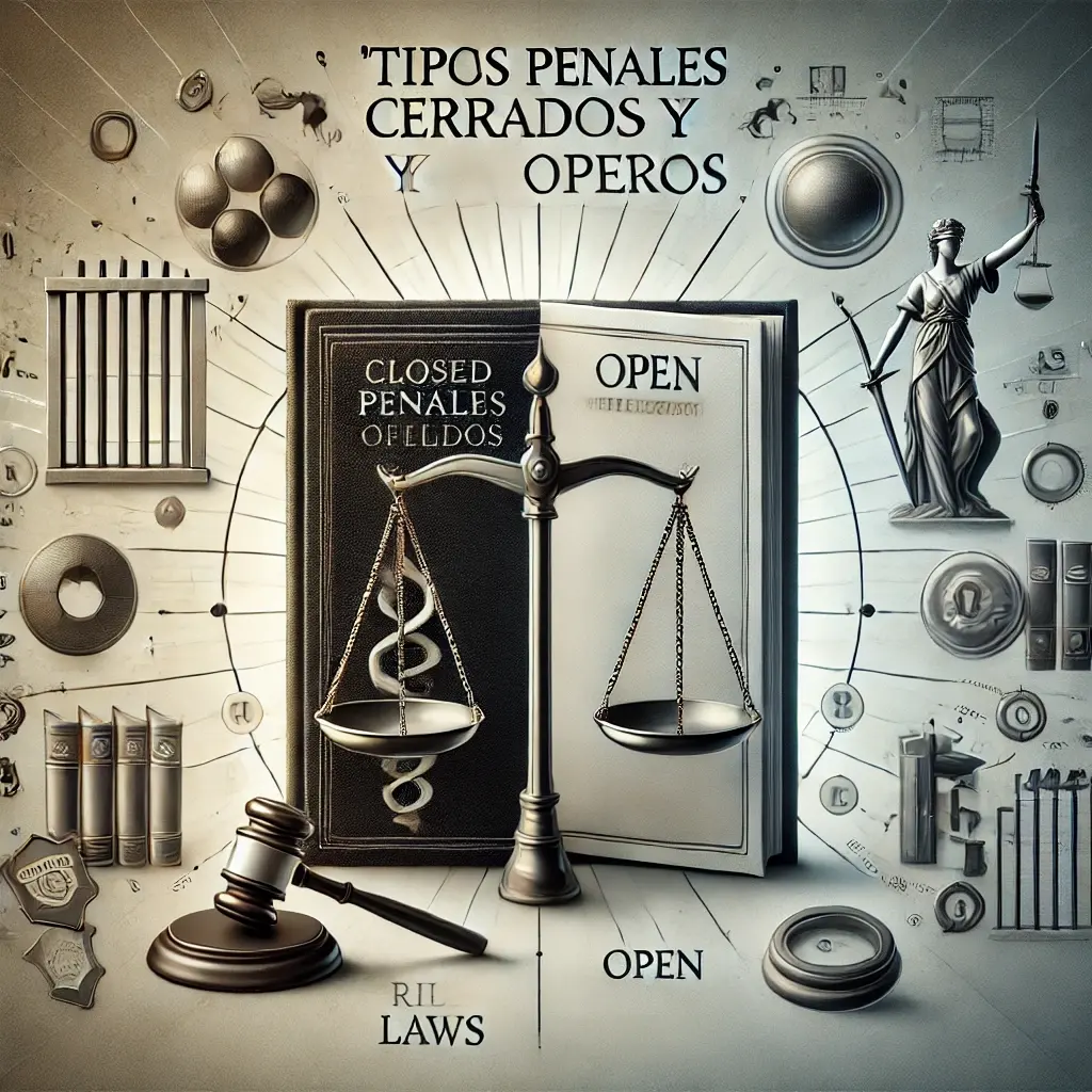 Diferencias entre Tipos Penales Cerrados y Abiertos: Rigidez vs Adaptabilidad