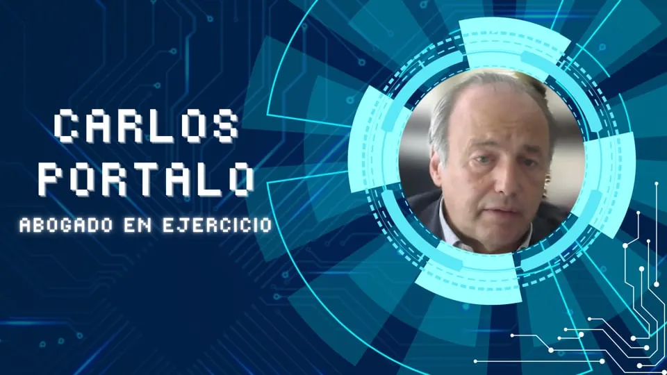 Carlos Portalo en su testimonio en vídeo