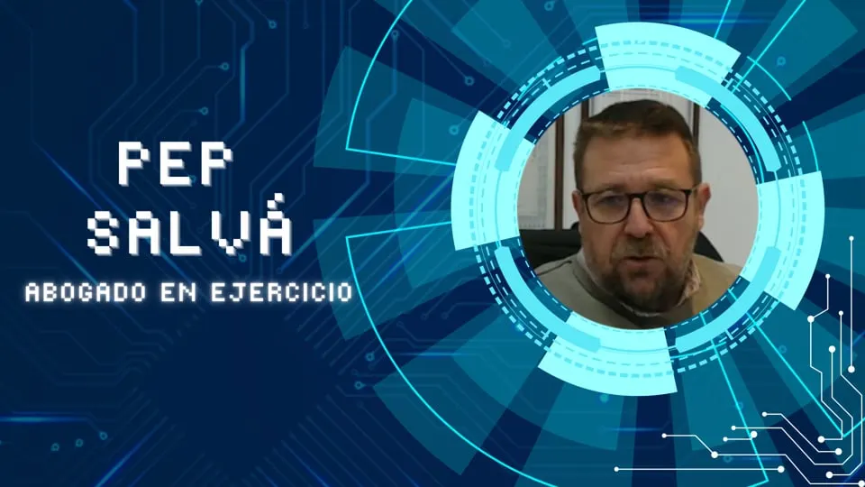Pep Salvà en su testimonio en vídeo