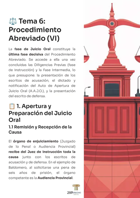 Página 297 del manual Derecho Procesal Penal