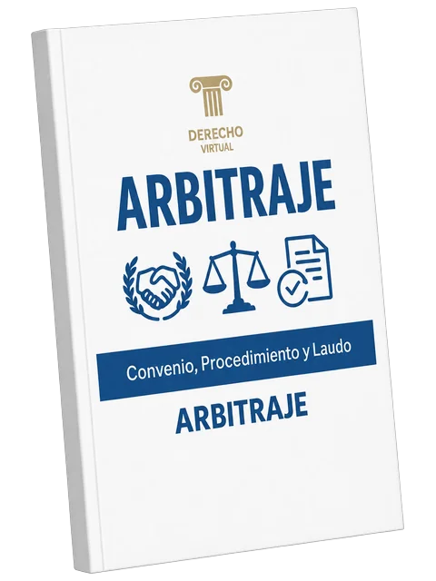 Portada del manual Arbitraje y Mediación