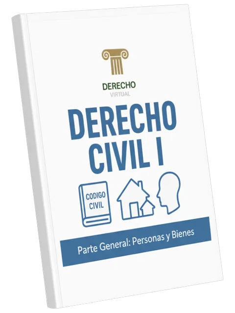 Portada del manual Derecho Civil I: Parte General