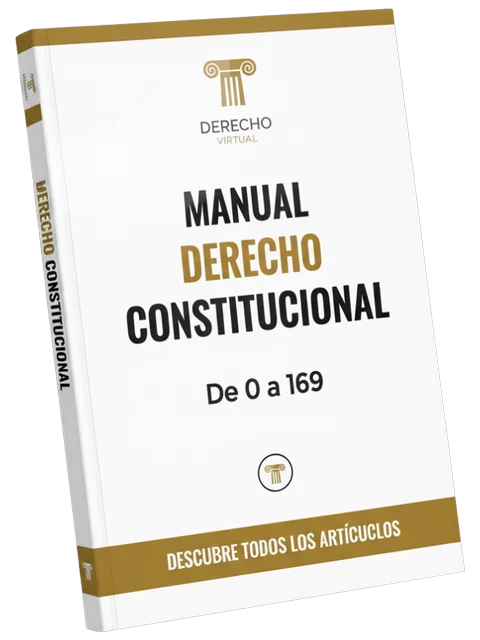 Portada del manual Derecho Constitucional I