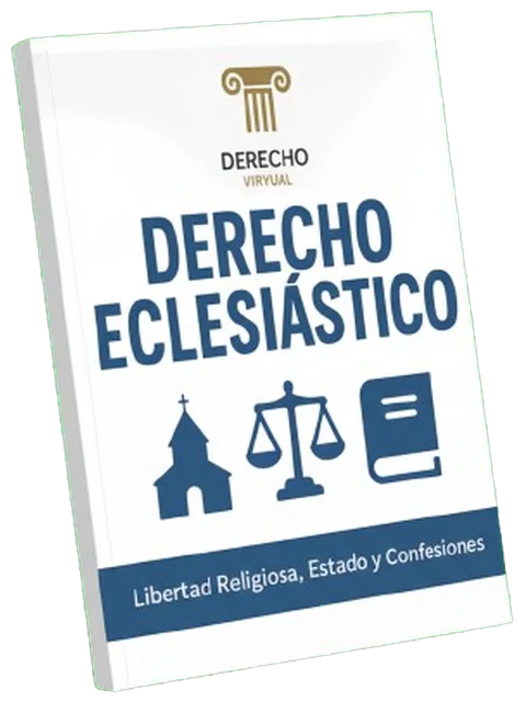 Portada del manual Derecho Eclesiástico