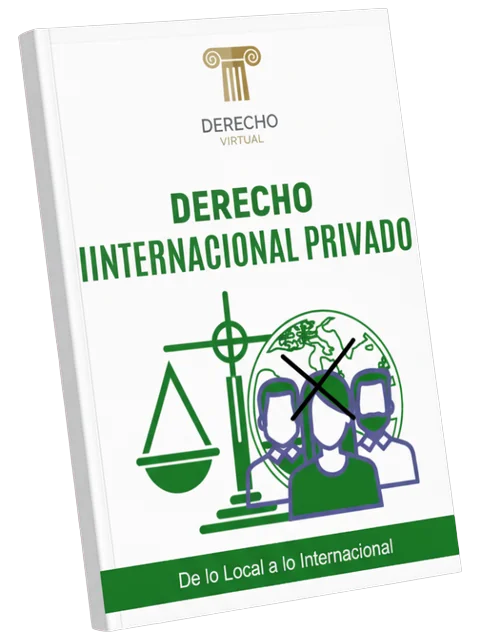 Portada del manual Derecho Internacional Privado