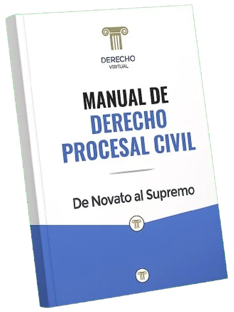 Portada del manual Derecho Procesal Civil
