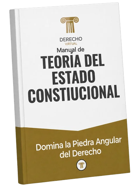 Portada del manual Teoría del Estado Constitucional