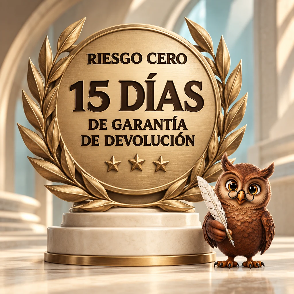 Garantía de devolución de 15 días de Derecho Virtual