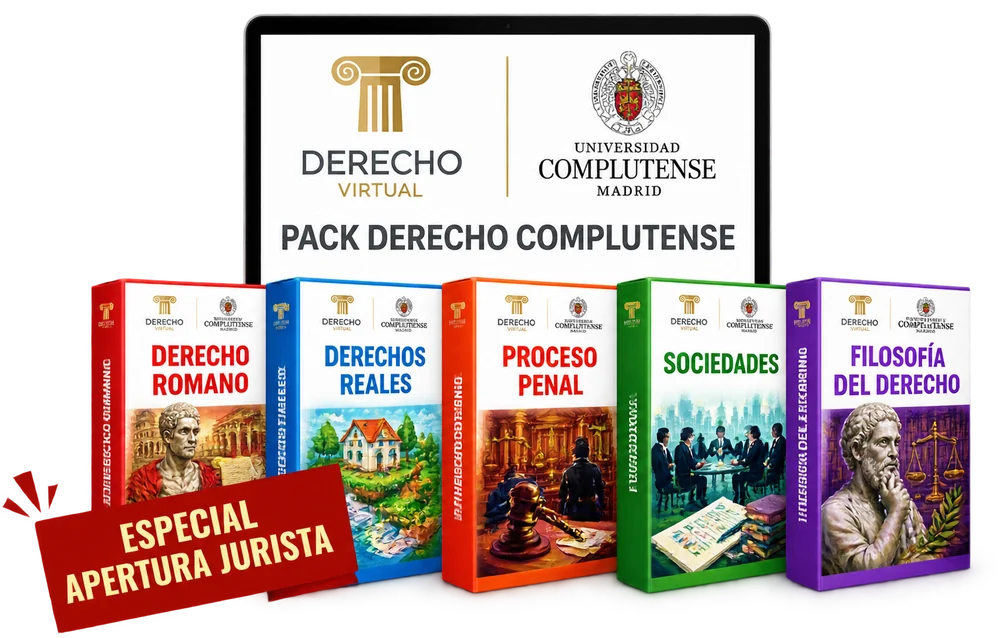 Pack de apertura de curso de Derecho Virtual