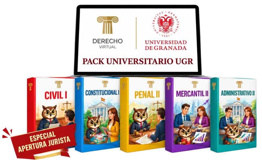 Pack de apertura de curso de Derecho Virtual