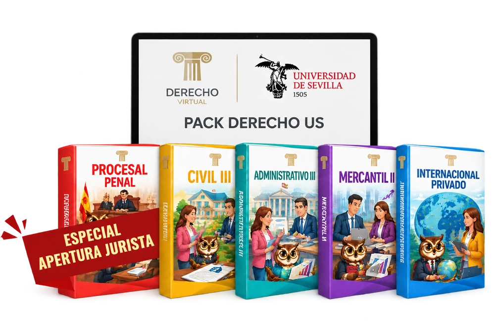 Pack de apertura de curso de Derecho Virtual