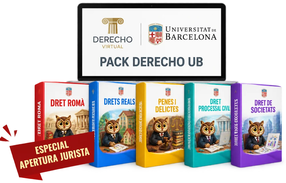 Pack de apertura de curso de Derecho Virtual