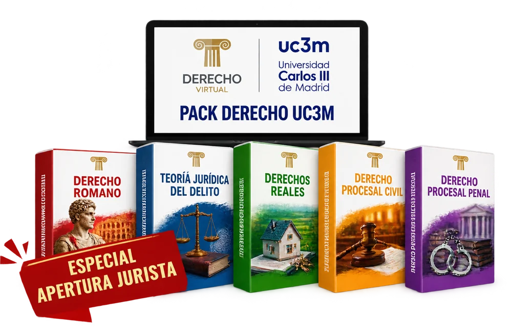Pack de apertura de curso de Derecho Virtual
