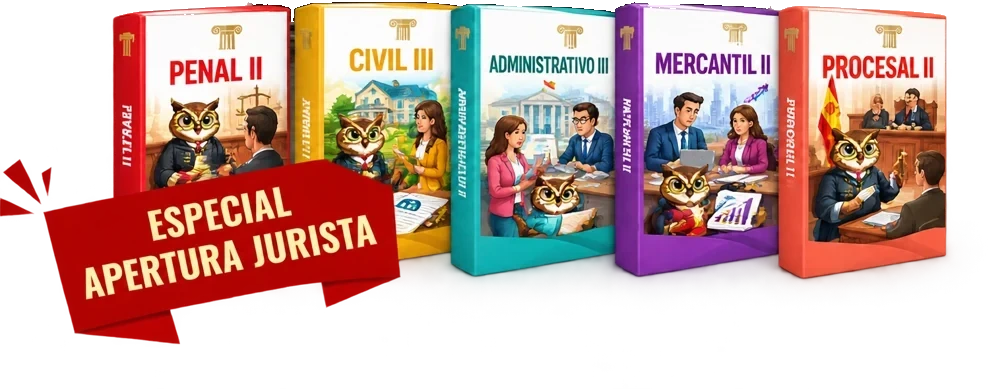 Pack de apertura de curso de Derecho Virtual