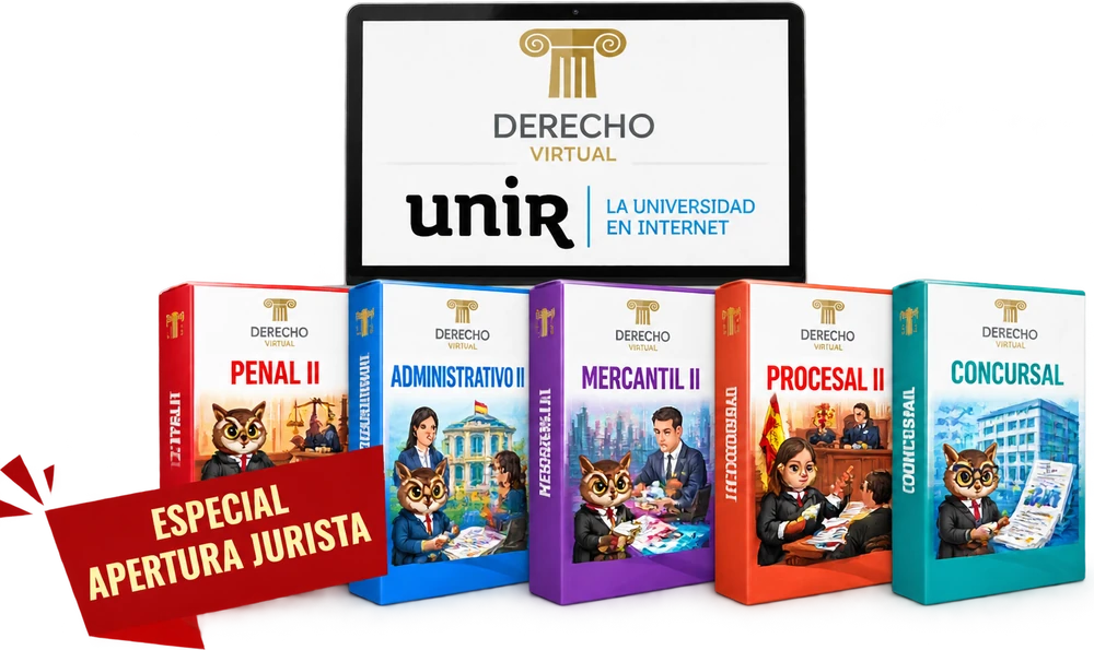 Pack de apertura de curso de Derecho Virtual