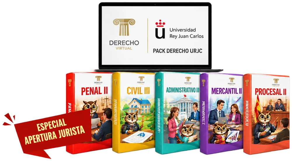 Pack de apertura de curso de Derecho Virtual