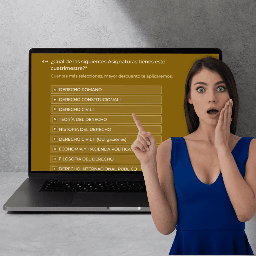 Pack personalizado de asignaturas